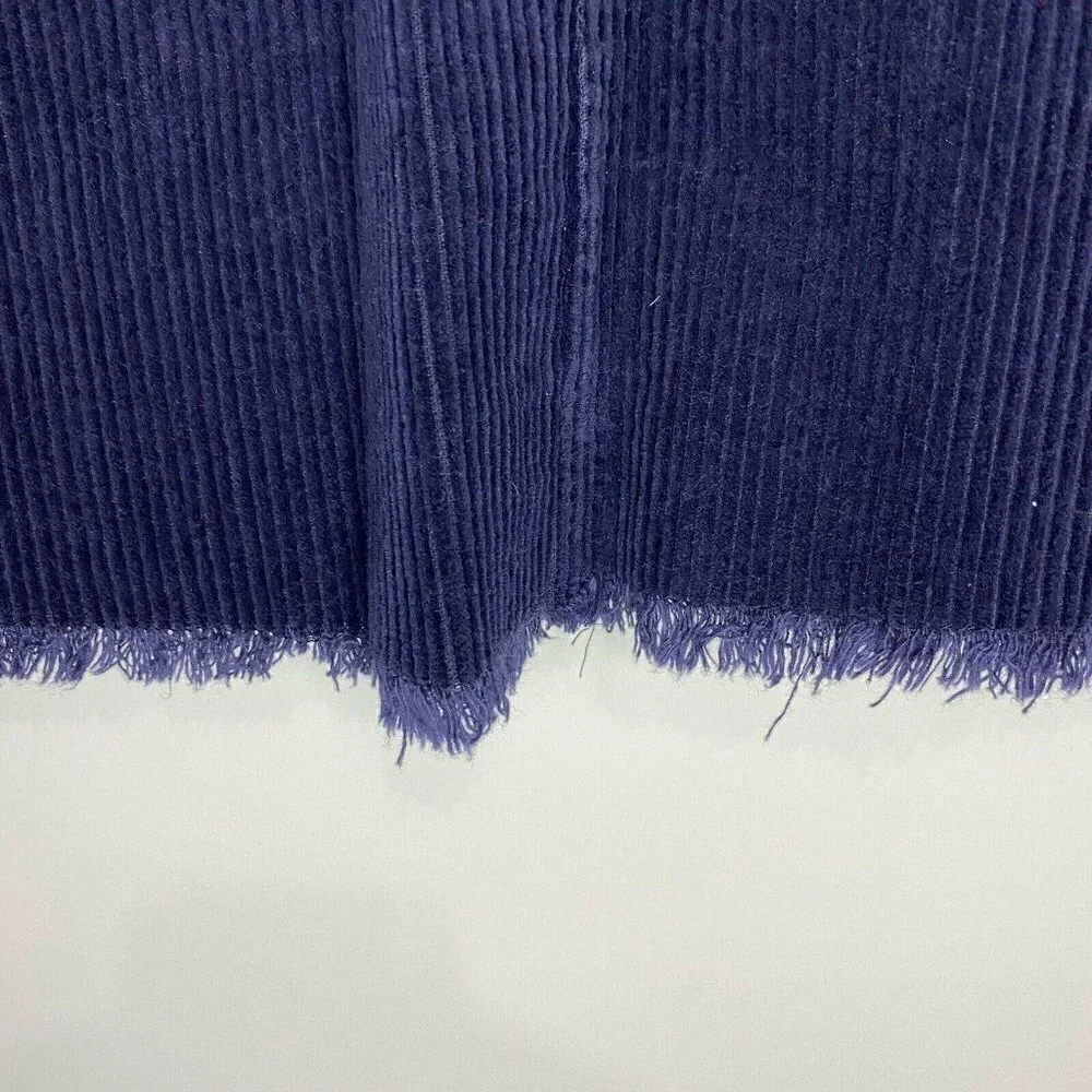NEW Mittoshop Mini Skirt Sz Small Navy Corduroy